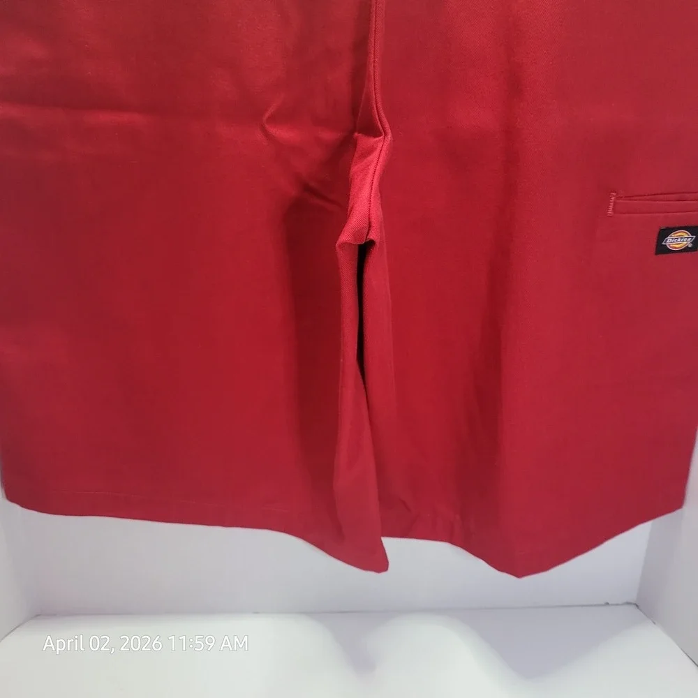Vintage Dickies Shorts Mens 44 x 13" Inseam Red Long Baggy Chinos Skater Y2K 90s - Picture 10 of 12